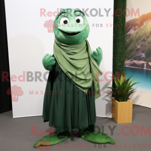 Mascottefiguur van een...