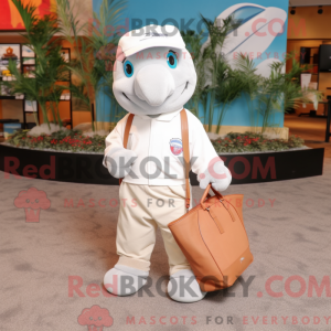 Mascot karakter van een...