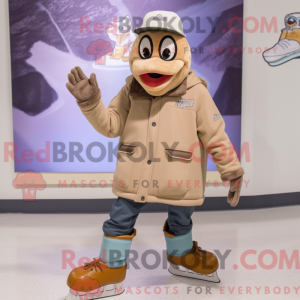 Personaje mascota de un par...
