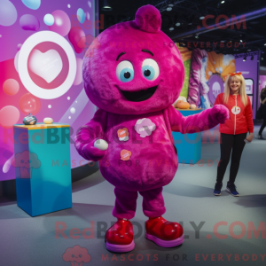 Mascot character of a...