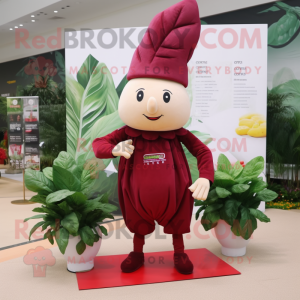 Maroon Beet mascotte...