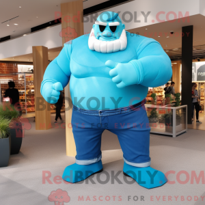 Personnage mascotte d un...
