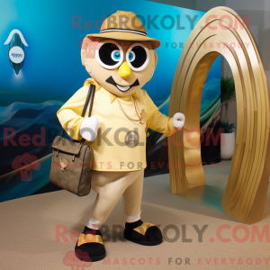 Mascot character of a Gold...