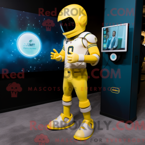 Mascot character of a Lemon...