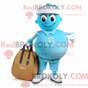Mascottekarakter van een...