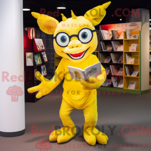 Mascot karakter van een...