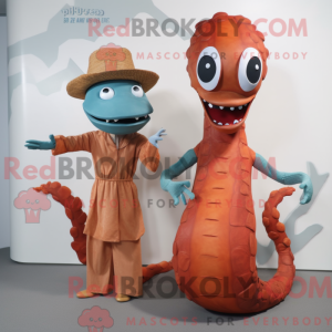 Mascot karakter van een...