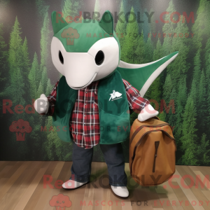 Mascot karakter van een...