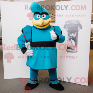 Mascottefiguur van een...
