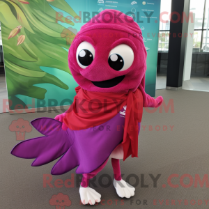Máscara de peixe Magenta...