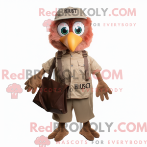 Mascot karakter van een...
