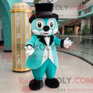 Mascottekarakter van een...