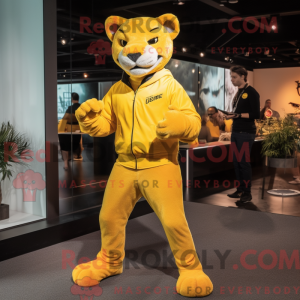 Personnage mascotte d un...
