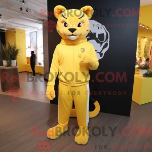 Mascottekarakter van een...
