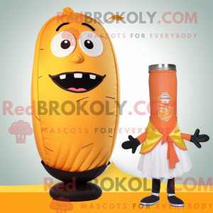 Mascottefiguur van een...