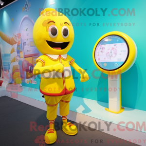 Mascottekarakter van een...