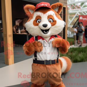 Personnage mascotte d un...