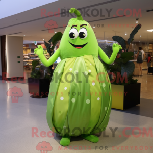 Mascot character of a Olive...