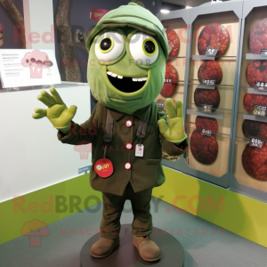 Olive Zombie mascotte...