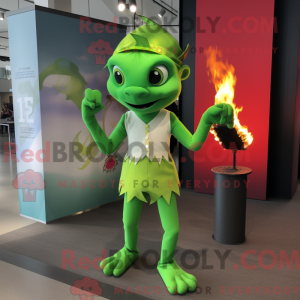 Mascot character of a Lime...