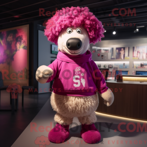 Mascot character of a...