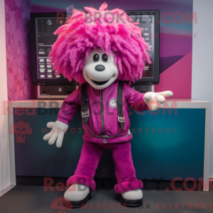 Mascot character of a...