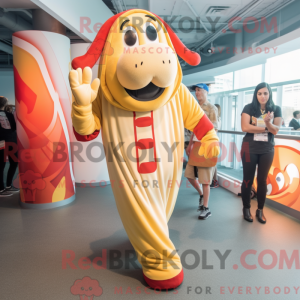 Mascot character of a Cream...