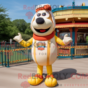 Mascot karakter van een...