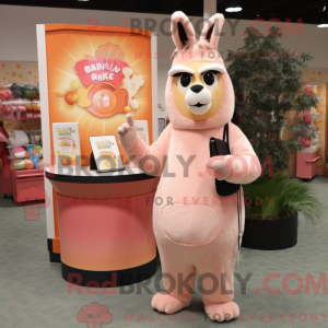 Mascottefiguur van een...