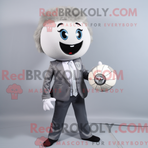 Mascot character of a Gray...