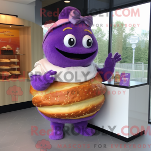 Mascot character of a...