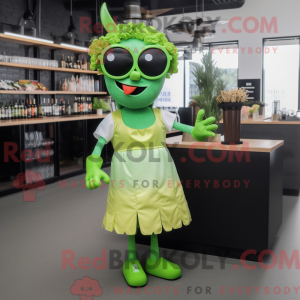 Mascot character of a Lime...