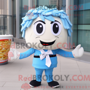 Mascot character of a Sky...