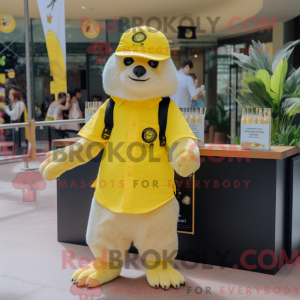 Mascot character of a Lemon...