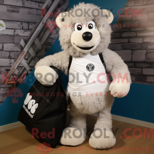 Mascottekarakter van een...