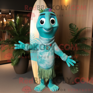 Mascot character of a...