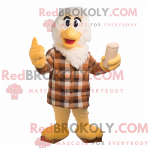 Postava maskota kuře na...