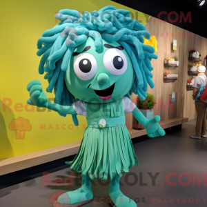 Figura de máscara de Teal...