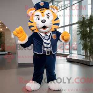 Maskottchen eines Navy...
