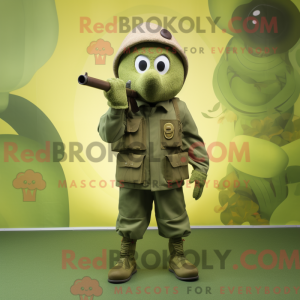 Personnage mascotte d Olive...