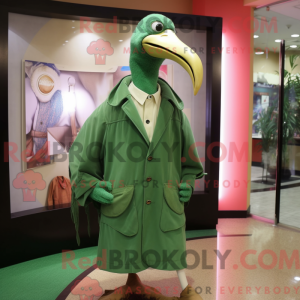 Mascottefiguur van een...