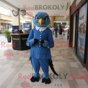 Mascottefiguur van een...