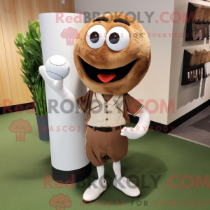 Personagem de máscara de...