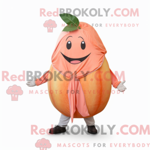Mascot character of a Peach...