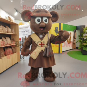 Maskottchen-Charakter eines...