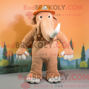 Mascottefiguur van een...
