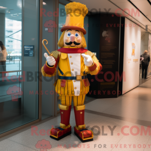 Mascot character of a Gold...
