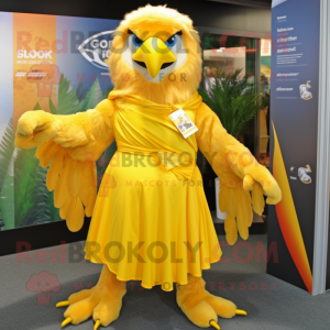 Yellow Eagle mascotte...