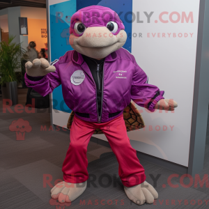 Personnage mascotte d une...