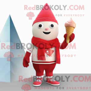 Mascot character of a Red...